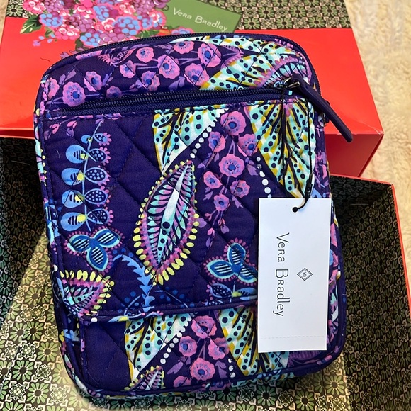 Vera Bradley Batik Leaves mini hipster - Picture 1 of 5